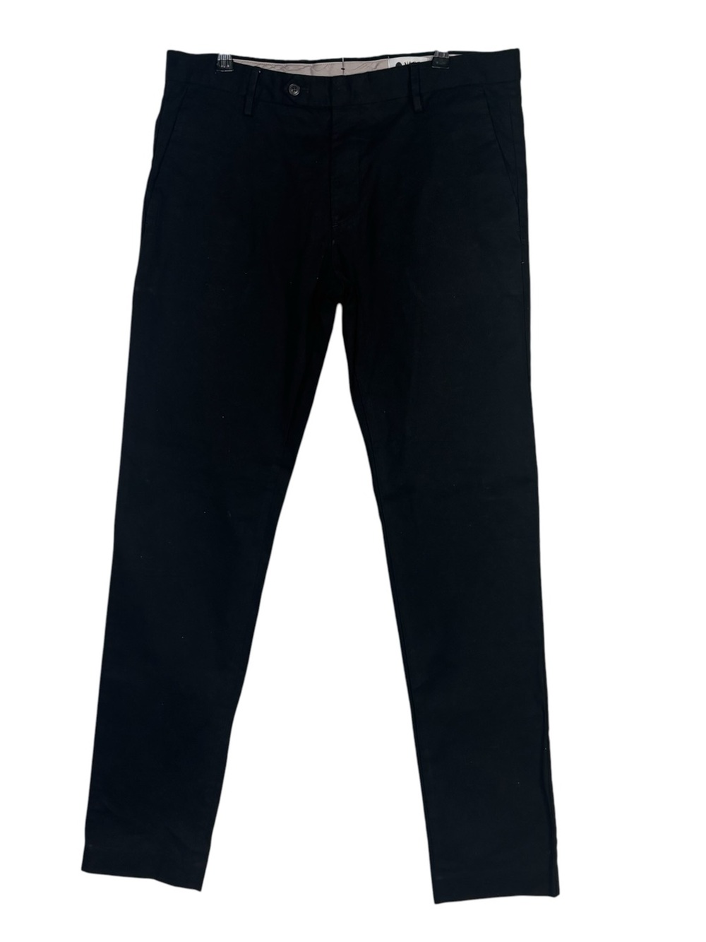 NN07 No Nationality Black Slim Tapered Theo Chino Twill Pants Trousers 34X34